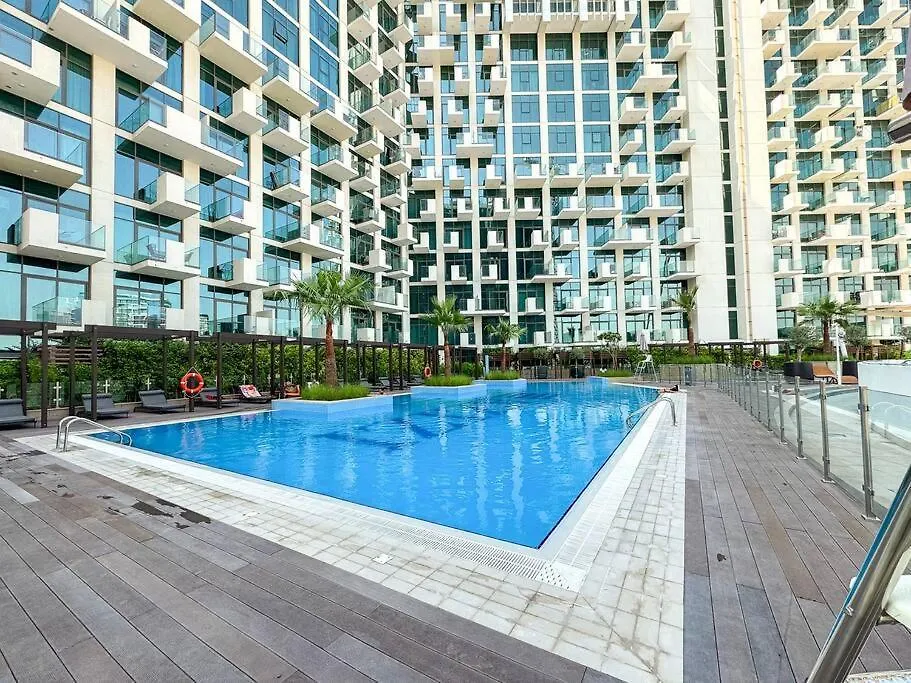 דירות דובאי Contemporary Bright Studio Near Downtown